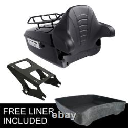 Support de fixation pour coffre King Trunk compatible avec Harley Road King Street Electra Glide 14-26 Support de fixation pour coffre King Trunk compatible avec Harley Road King Street Electra Glide 14-26