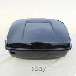 Support de fixation pour coffre King Trunk compatible avec Harley Road King Street Electra Glide 14-26