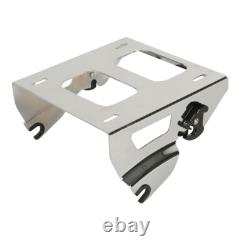 Support de montage Razor Trunk + Pad Solo adapté pour Harley Road King Street Glide 14-25