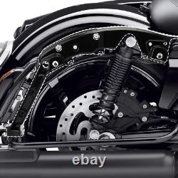 Support de montage de renfort d'aile arrière pour Harley Touring Road King Street Glide 14-24