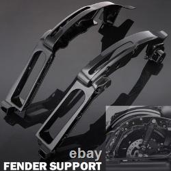 Support de montage de renfort d'aile arrière pour Harley Touring Road King Street Glide 14-24