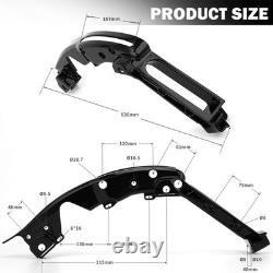 Support de montage de renfort d'aile arrière pour Harley Touring Road King Street Glide 14-24
