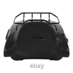 Support de montage de sac de coffre King adapté pour Harley Touring Road King Street Glide 2014 et plus.