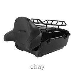 Support de montage de sac de coffre King adapté pour Harley Touring Road King Street Glide 2014 et plus.