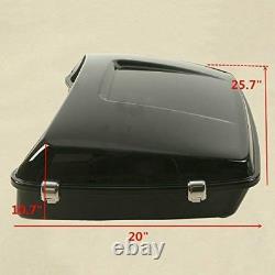 Support de montage solo pour coffre tronqué pour Harley Road King Street Glide 2014-2025