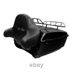 Support de pad de coffre King avec montage compatible pour Harley Touring Road King Street Glide 09-13