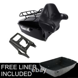Support de sac de réservoir King et support compatible avec Harley Touring Road King Street Glide 09-13
