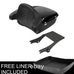 Support de sac de réservoir King et support de montage compatible avec Harley Touring Road King Street Glide 97-08