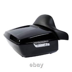 Support de selle King Trunk Pad Solo adapté pour Harley Tour Pak Road King Street Glide 14-24