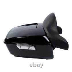 Support de selle King Trunk Pad Solo adapté pour Harley Tour Pak Road King Street Glide 14-24