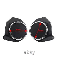 Supports de haut-parleur de coffre arrière 6,5' pour Harley Road King Street Glide FLHX FLHXS 14-23