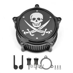 Système de filtre d'admission d'air pour Harley Touring Road King Street Road Glide 08-2016