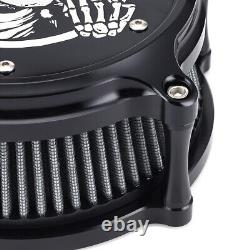 Système de filtre d'admission d'air pour Harley Touring Road King Street Road Glide 08-2016