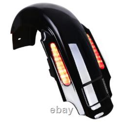Système de garde-boue arrière Dual Cut CVO pour Harley Touring Street Road King Glide 93-08