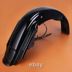 Système de garde-boue arrière Dual Cut CVO pour Harley Touring Street Road King Glide 93-08
