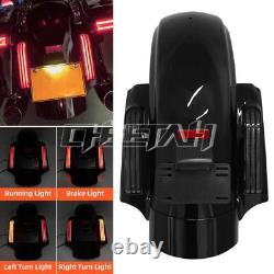 Système de garde-boue arrière LED pour Touring Road King Street Glide 2014-2023 Style CVO