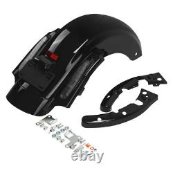 Système de garde-boue arrière à LED compatible avec Harley Road King Street Glide FLHR FLHX 2009-2013