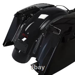 Système de garde-boue arrière à LED compatible avec Harley Road King Street Glide FLHR FLHX 2009-2013