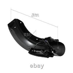 Système de garde-boue arrière à LED compatible avec Harley Road King Street Glide FLHR FLHX 2009-2013