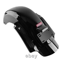 Système de garde-boue arrière à LED pour Harley Touring Road King Street Road Glide 2009-2013