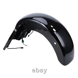 Système de garde-boue arrière style CVO avec LED pour Touring 1993-2008 Road King Street Glide
