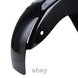 Système de garde-boue arrière style CVO avec LED pour Touring 1993-2008 Road King Street Glide