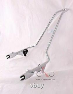 Tall Sissy Bar Backrest 4 Harley Touring Road King Street Electra Glide