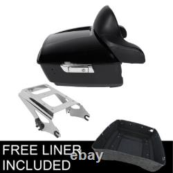 Tapis de Trunk du Roi et Support Adapté pour Harley Road King Street Glide 09-13