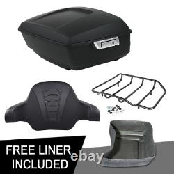 Tapis de coffre Matte King Pack adapté pour Harley Road King Street Glide 14-24