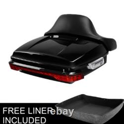 Tapis de feu arrière découpé adapté pour Harley Touring Road King Street Glide 14-25