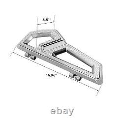 Tapis de pied de plancher du conducteur adapté pour Harley Touring Road King Street Glide 00-24