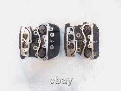 Têtes de cylindre noires Harley Davidson Road King Street & Electra Glide - DOMMAGE Têtes de cylindre noires Harley Davidson Road King Street & Electra Glide - DOMMAGE