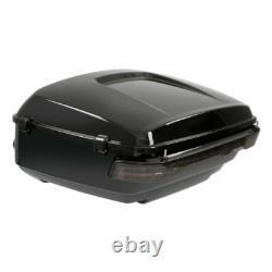 Top-case King avec feu arrière et feu stop, compatible avec Harley Road King et Street Glide 2014-2026