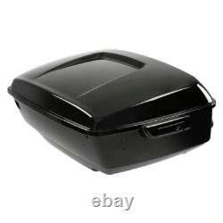 Top-case King avec feu arrière et feu stop, compatible avec Harley Road King et Street Glide 2014-2026 Top-case King avec feu arrière et feu stop, compatible avec Harley Road King et Street Glide 2014-2026