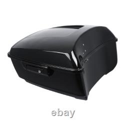 Top-case King et support de fixation compatibles avec Harley Touring Road King et Street Glide 2009-2013