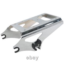 Top-case King et support de fixation compatibles avec Harley Touring Road King et Street Glide 2009-2013