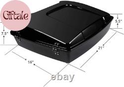 Tronc Razor 5.5 avec coussin de dossier pour Harley Touring Road King Street Glide Road G