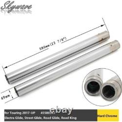 Tubes de fourche intérieurs 49mm 22 7/8 45500341 pour Harley Touring Road King Street Glide
