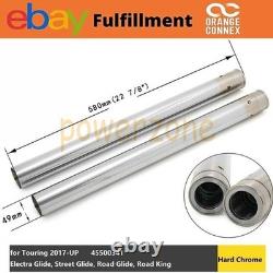 Tubes de fourche intérieurs de 49 mm 22 7/8 45500341 pour Harley Touring Road King Street Glide