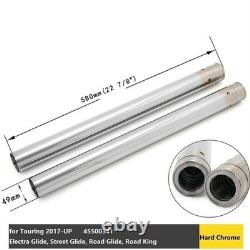 Tubes de fourche intérieurs de 49 mm 22 7/8 45500341 pour Harley Touring Road King Street Glide