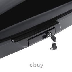 Valise raccourcie avec porte-bagages à plots noirs pour Road King, Road King et Street/Road/Electra Glide 2014-2025