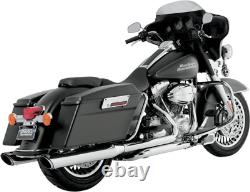 Vance & Hines 4 Silencieux d'échappement Slip-on pour Harley Electra Glide Road King Street