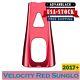 Velocity Red Sunglo Abs Chin Spoiler Pour 17+ M8 Harley Street Road King Glide