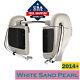 White Sand Pearl Lower Vented Fairings Convient À Harley Street Road King Glide 2014+